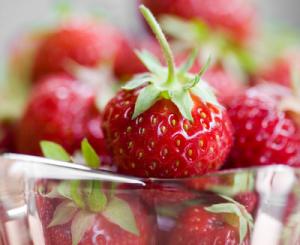 Strawberry Souffle with Strawberry Sauce Dessert Recipe  Dessert