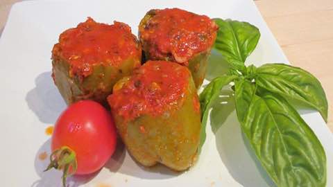 Stuffed Baby Bell Peppers Recipe