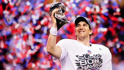 Super Bowl XLVI MVP Eli Manning