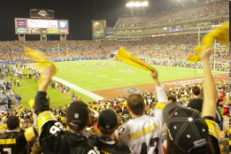 Super Bowl XLIII Steelers Fans -- NBC Photo: Paul Drinkwater