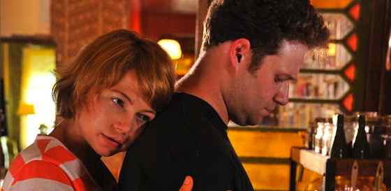 Michelle Williams and Seth Rogen in Take This Waltz