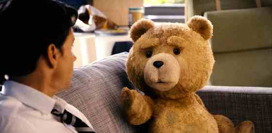 Mark Wahlberg and Mila Kunis in Ted