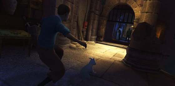 Daniel Craig and Jamie Bellin The Adventures of Tintin