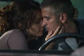 George Clooney & Violante Placido  in the movie The American