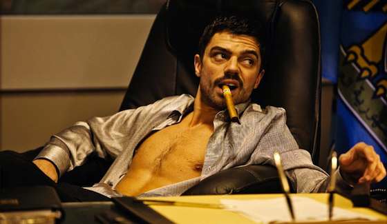 Dominic Cooper and Ludivine Sagnier in The Devil's Double