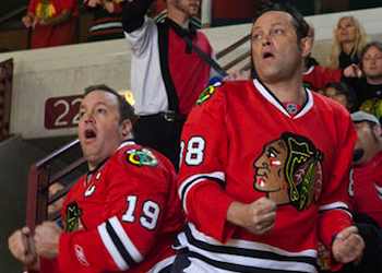 Vince Vaughn and Kevin James  in the movie The Dilemma