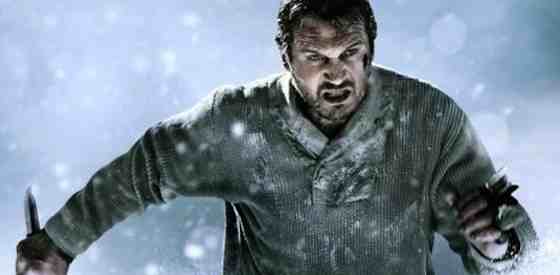 Liam Neeson and Dermot Mulroneyin The Grey