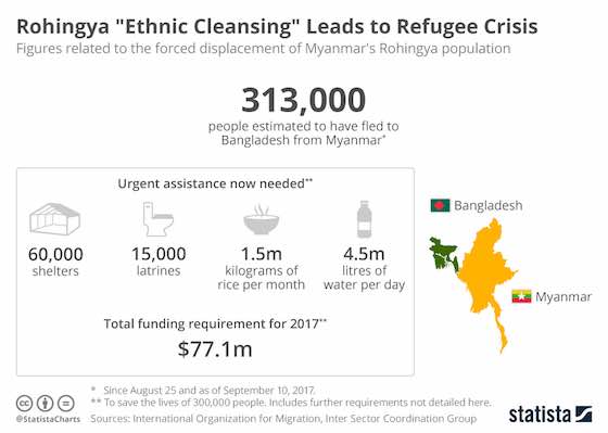 The Grim Scale Of The Rohingya Crisis