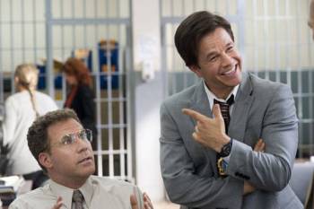 Will Ferrell & Mark Wahlberg in the movie The Other Guys