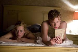 The Reader 5 Oscar Nominations Kate Winslet - Performance by an actress in a leading role, Cinematography, Directing, Best picture, Adapted screenplay. The Reader Movie Review Movie Trailer Kate Winslet, Ralph Fiennes, David Kross