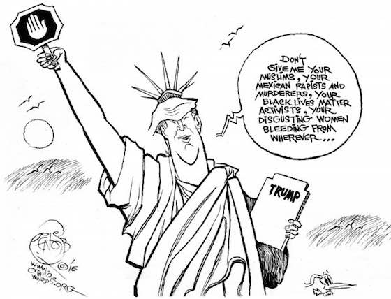 The Statue of Trumperty