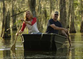 William Hurt & Maria Bello in the movie The Yellow Handkerchief
