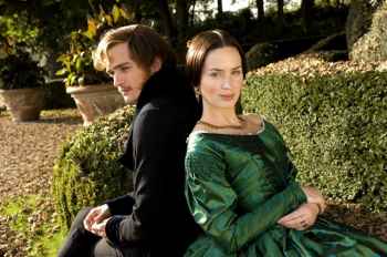 Emily Blunt & Rupert Friend in the movie The Young Victoria