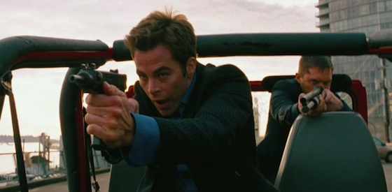 Reese Witherspoon and Chris Pinein This Means War