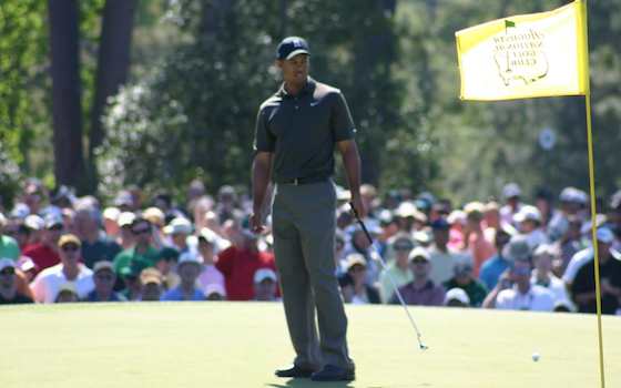 Tiger's Absence Could Send CBS's Masters Ratings Into Rough