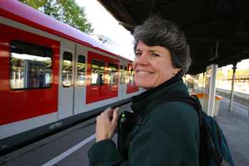 When traveling alone, think of train rides as an opportunity to meet people