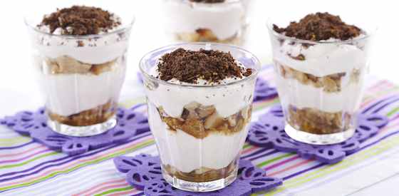 Tiramisu with Toasted Hazelnuts and Chocolate