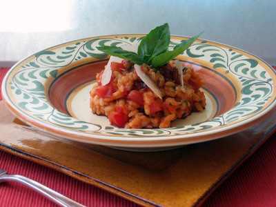 Emily's Tomato Risotto