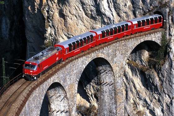 Top 10 Train Journeys - Bernina Express