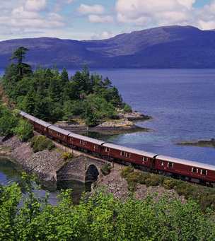 Touring Scotland On Board the Royal Scotsman - The Royal Scotsman takes guests straight to the heart of The Highlands on journeys from April to October commencing in Edinburgh.