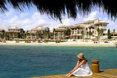 View from Pier -- Ceiba del Mar, Mexico