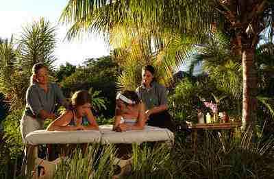 Spa time at Hawks Cay