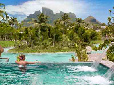 The Spa Water Experience at Four Seasons Bora Bora