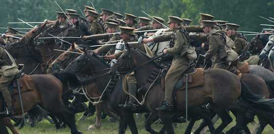 Jeremy Irvine and Emily Watsonin War Horse