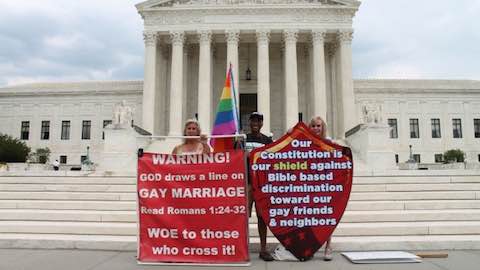 We Live in a Democracy, Not a Theocracy