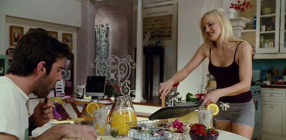 Brad Anna Faris and Chris Evans in What's Your Number?