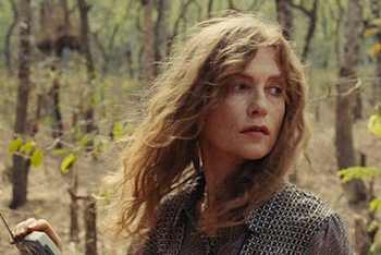 Isabelle Huppert & Isaach De Bankole in the movie White Material