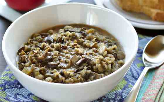 Wild Rice and Mushroom Soup Recipe