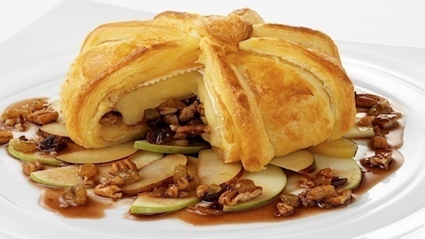 Baked Brie with Raisins   Recipe