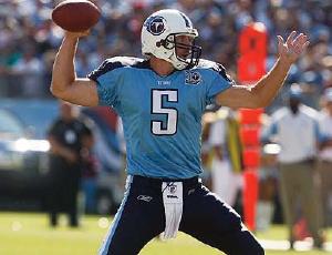Kerry Collins Tennessee Titans Quarterback looks to take Titans to 10-0 in NFL 2008 Week 12