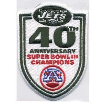New York Jets Honor Super Bowl III Championship 40th Anniversary