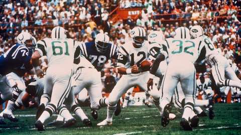 Super Bowl III: New York Jets 16 Baltimore Colts 7