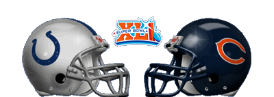Super Bowl XLI - Indianapolis Colts 29 Chicago Bears 17 - MVP Colts QB Peyton Manning 