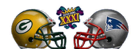 Super Bowl XXXI - Green Bay Packers 35 New England Patriots 21 - MVP Packers KR-PR Desmond Howard 