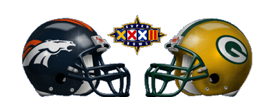 Super Bowl XXXII - Denver Broncos 31 Green Bay Packers 24 - MVP Broncos RB Terrell Davis 