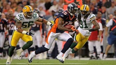Super Bowl XXXII - Denver Broncos 31 Green Bay Packers 24 - MVP Broncos RB Terrell Davis 
