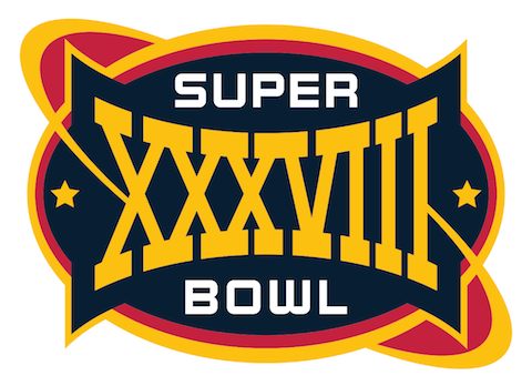 Super Bowl XXXVIII - New England Patriots 32 Carolina Panthers 29 - MVP Patriots QB Tom Brady 
