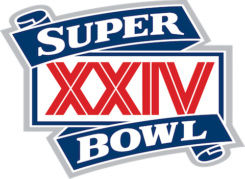 Super Bowl XXIV - San Francisco 49ers 55 Denver Broncos 10 - MVP 49ers QB Joe Montana 