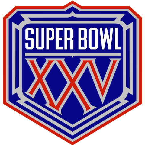 Super Bowl XXV - New York Giants 20 Buffalo Bills 19 - MVP Giants RB Ottis Anderson 