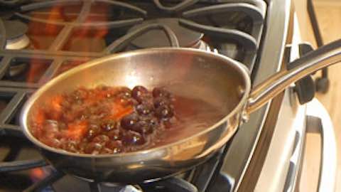 Fresh Cherries Jubilee   Recipe